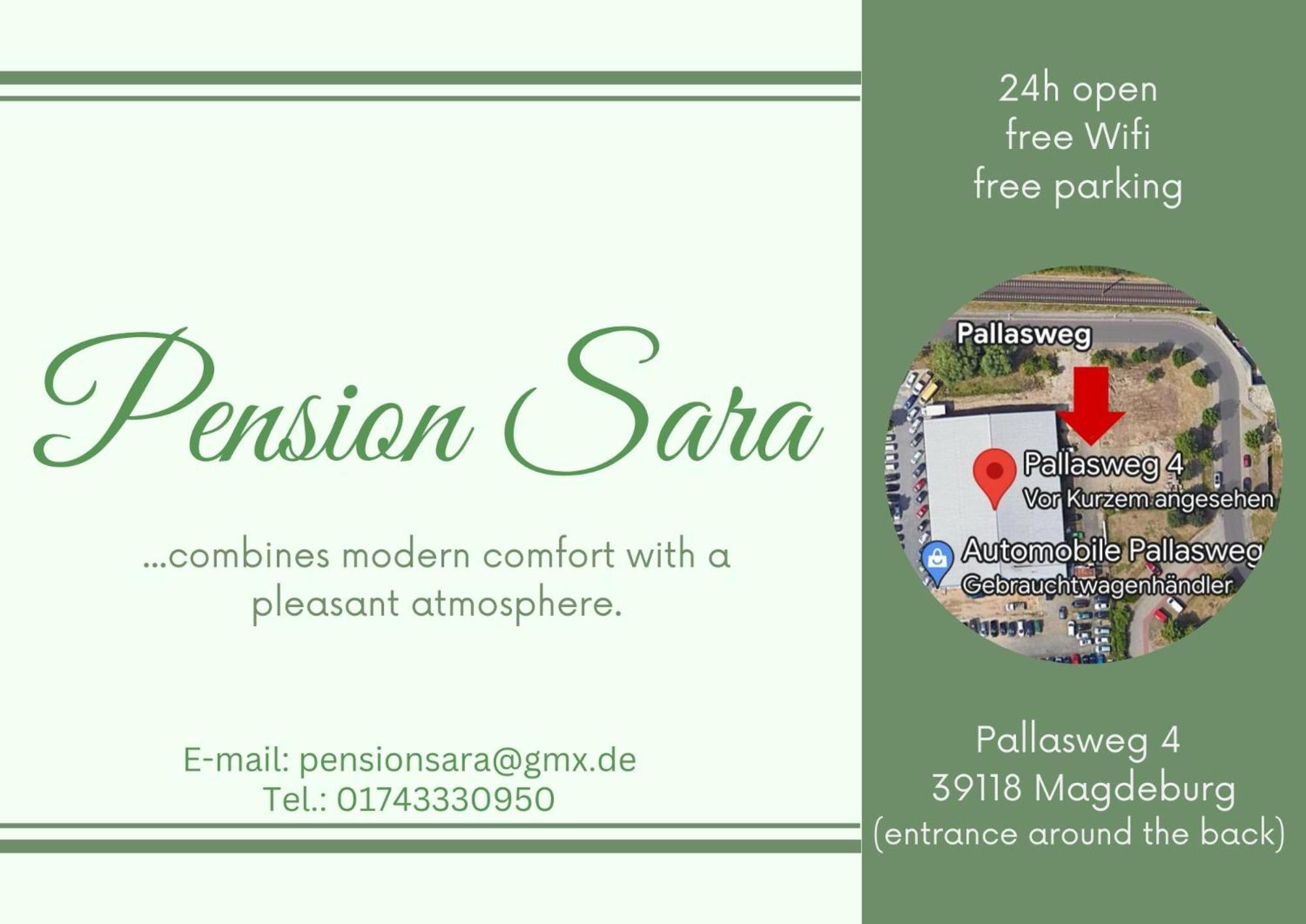 מגדבורג Pension Sara מראה חיצוני תמונה